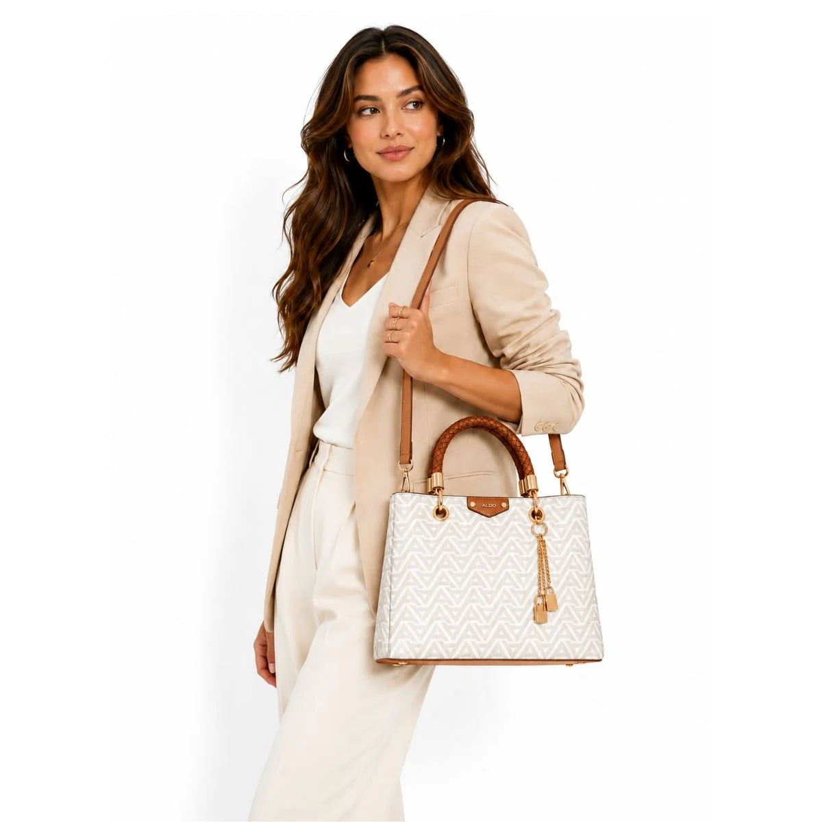ALDO LOTHYCAN Shoulder bag Women - BEGTAN - Beige- Tan