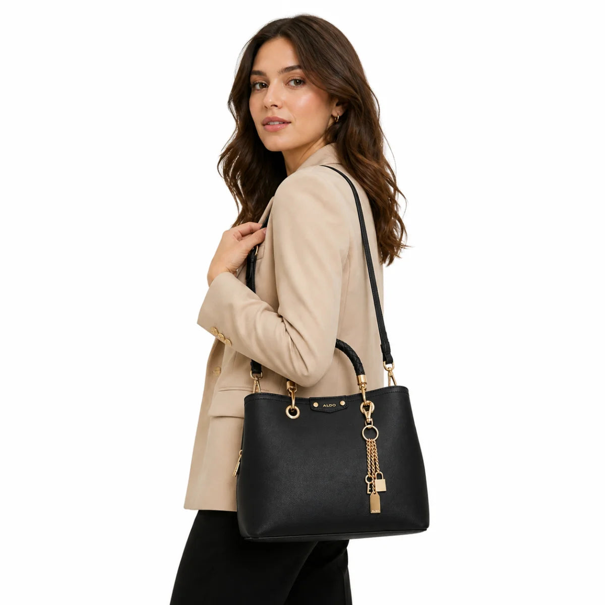 ALDO LOTHYCAN Shoulder bag Women - BLK - Black