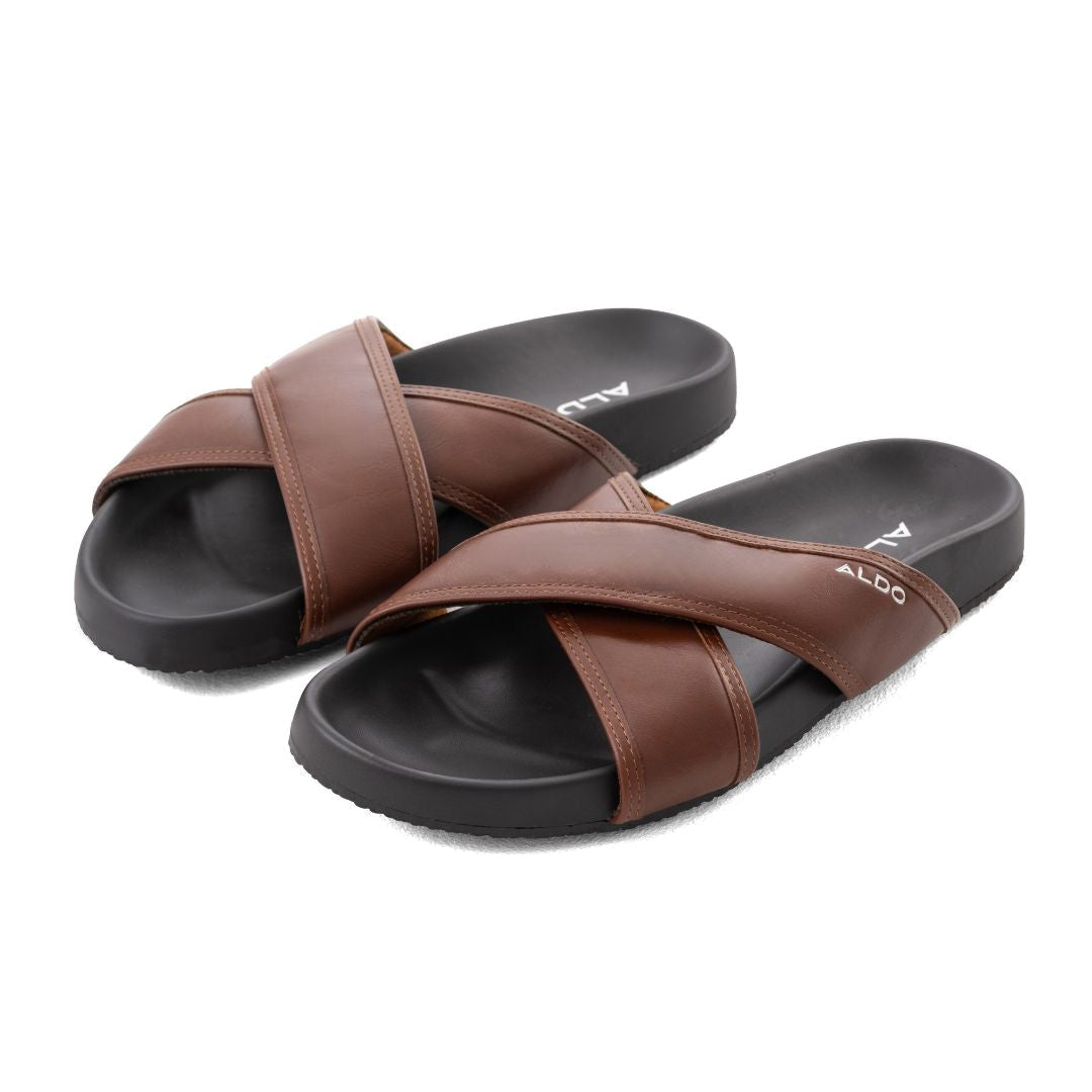 ALDO Luma Slide Sandal Men - TAN - Tan / 41