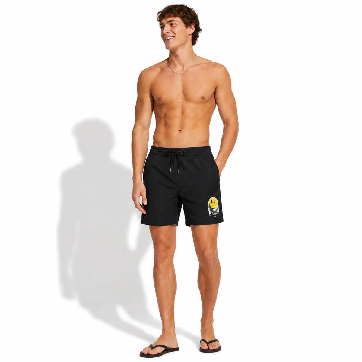 ALLSAINTS Party Wave Shorts Men - BLK