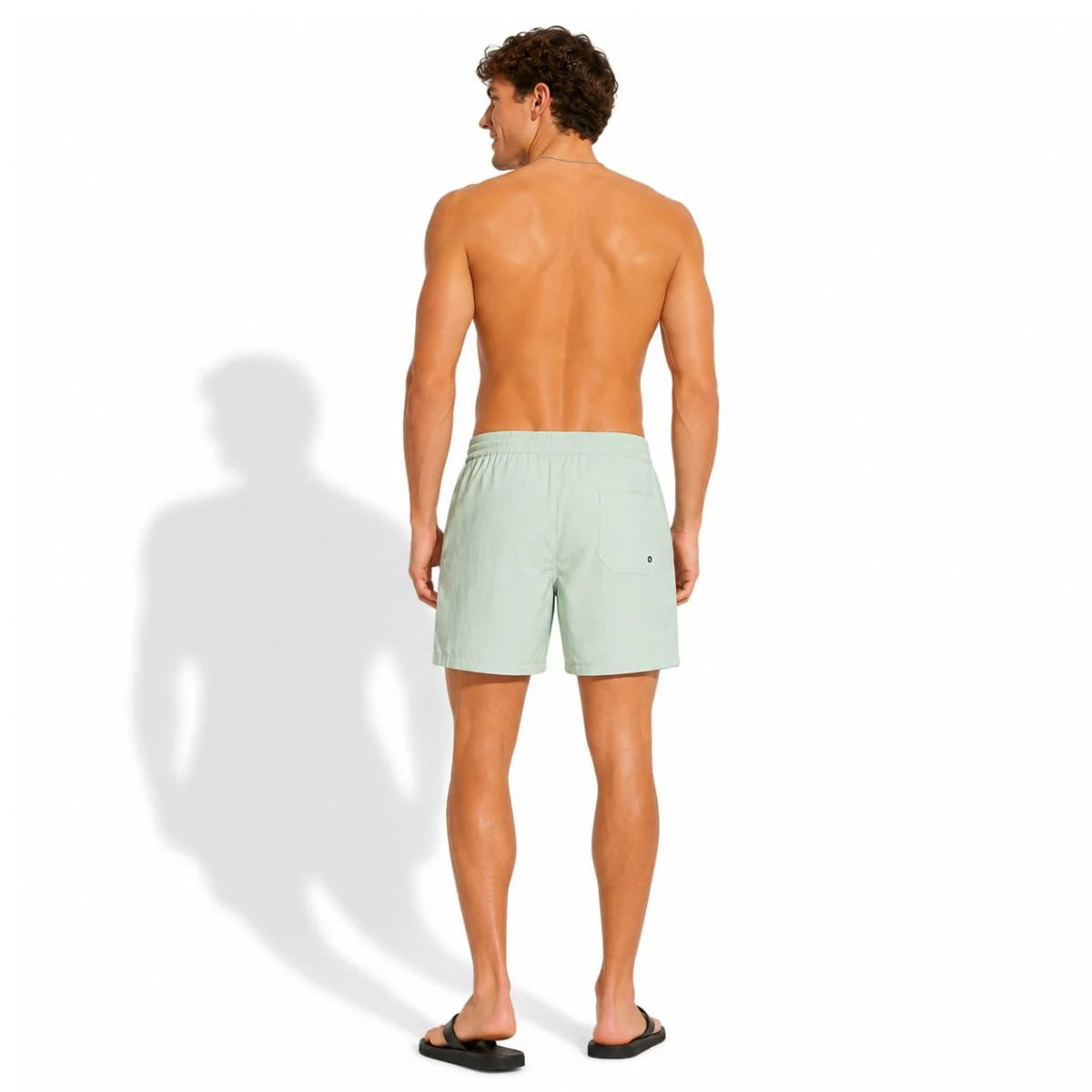 ALLSAINTS Underground Shorts Men - MNTGRN