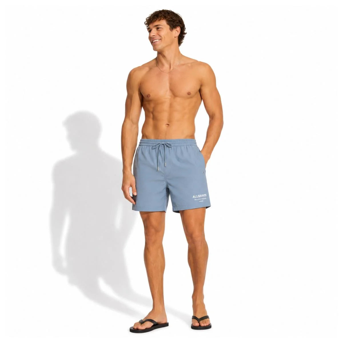 ALLSAINTS Underground Shorts Men - SKY