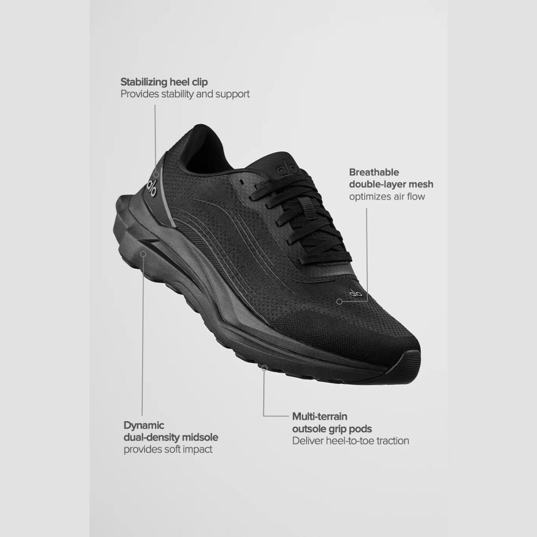 Alo Runner Trainer Blk Performance Shoe – JLOOD.COM