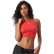 Alo Yoga Aspire Tank Women - Red / M