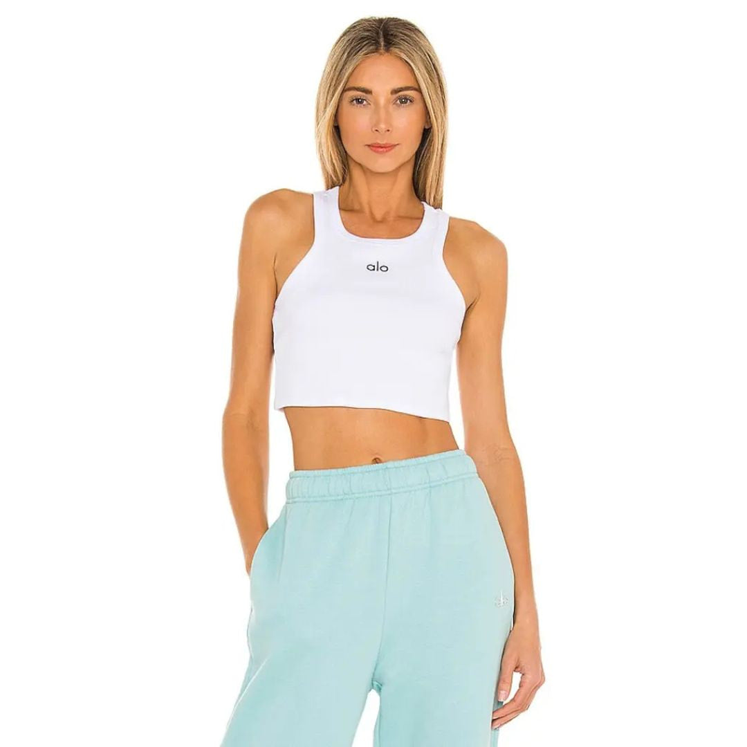 Alo Yoga Aspire Tank Women - White / M