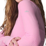 Alo Yoga Ribbed Sea Coast Long Sleeve Women
