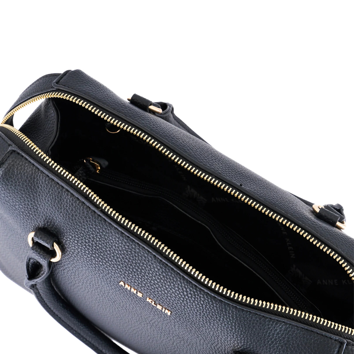 Anne Klein Alissa Satchel Handbag Women - BLK - Black