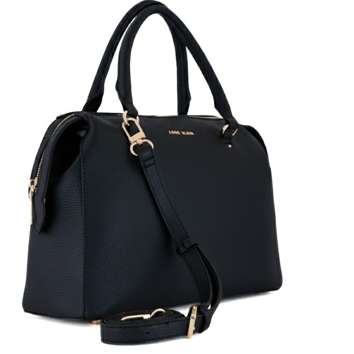 Anne Klein Alissa Satchel Handbag Women - BLK - Black