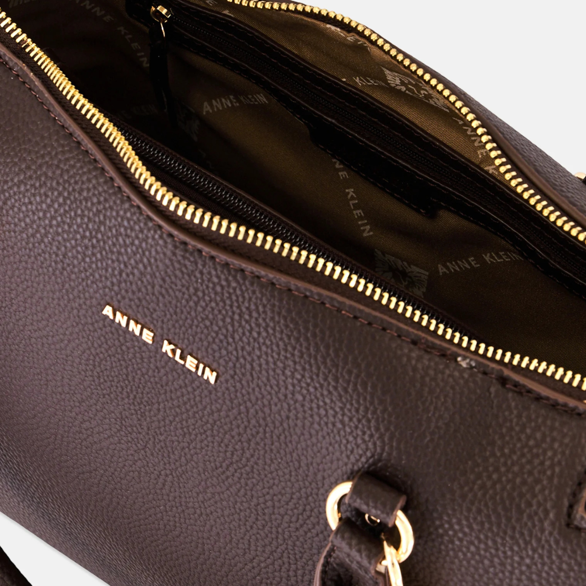 Anne Klein Alissa Satchel Handbag Women - BRN - Brown