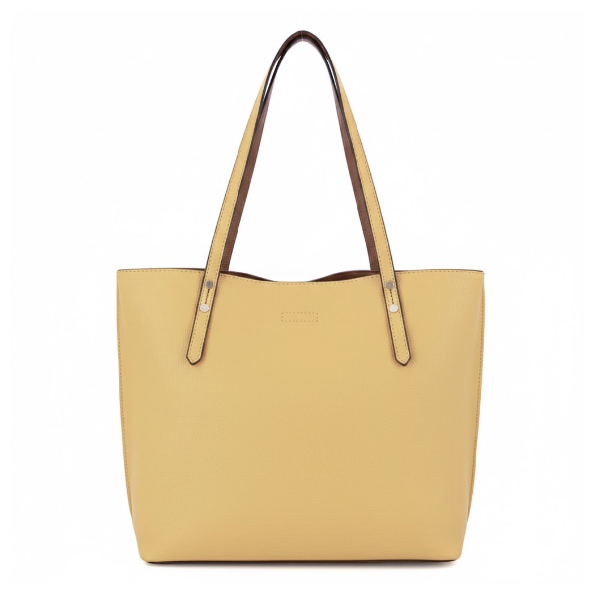 Anne Klein Carry Call Tote Bag Handbag Women - Yellow - Yellow