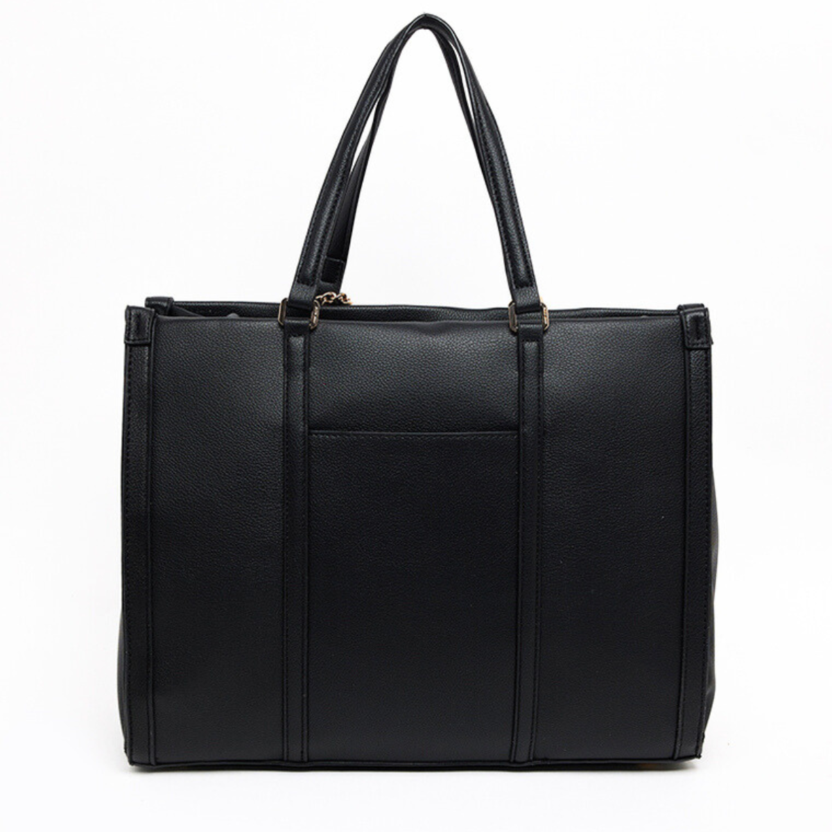 Anne Klein Textured Tote Bag Handbag Women - BLK - Black