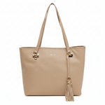 Anne Klein Textured Tote Bag Set Handbag Women - BEG - Beige