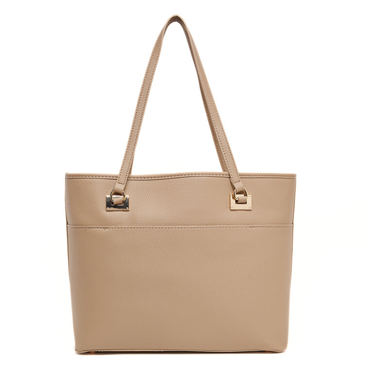 Anne Klein Textured Tote Bag Set Handbag Women - BEG - Beige