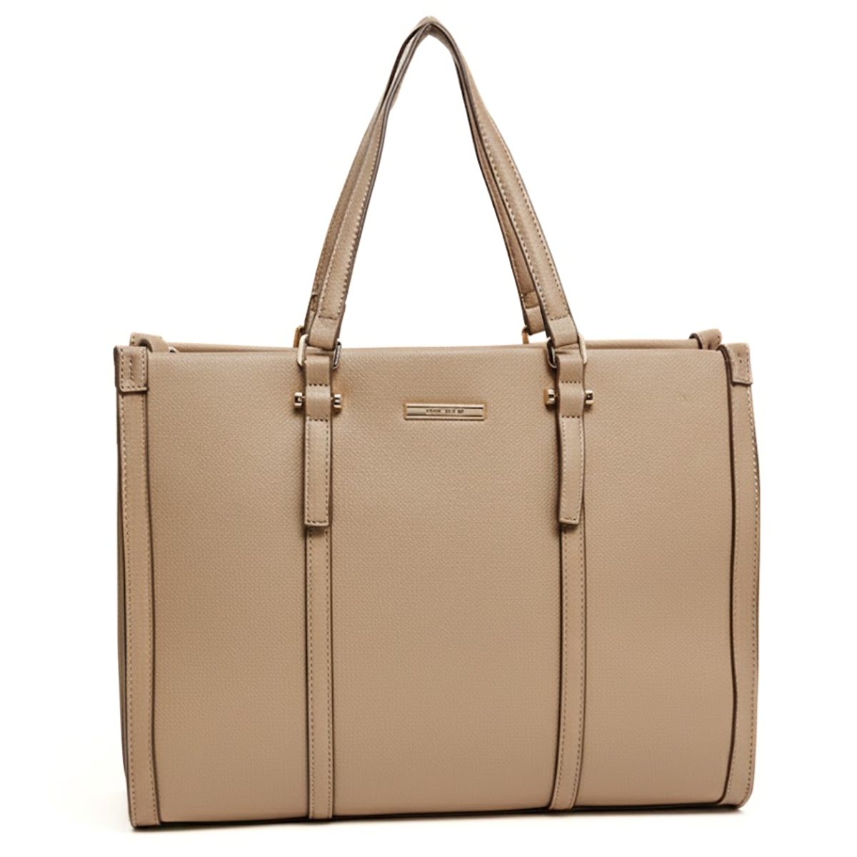 Anne Klein Textured Tote Bag Set Handbag Women - BEG - Beige