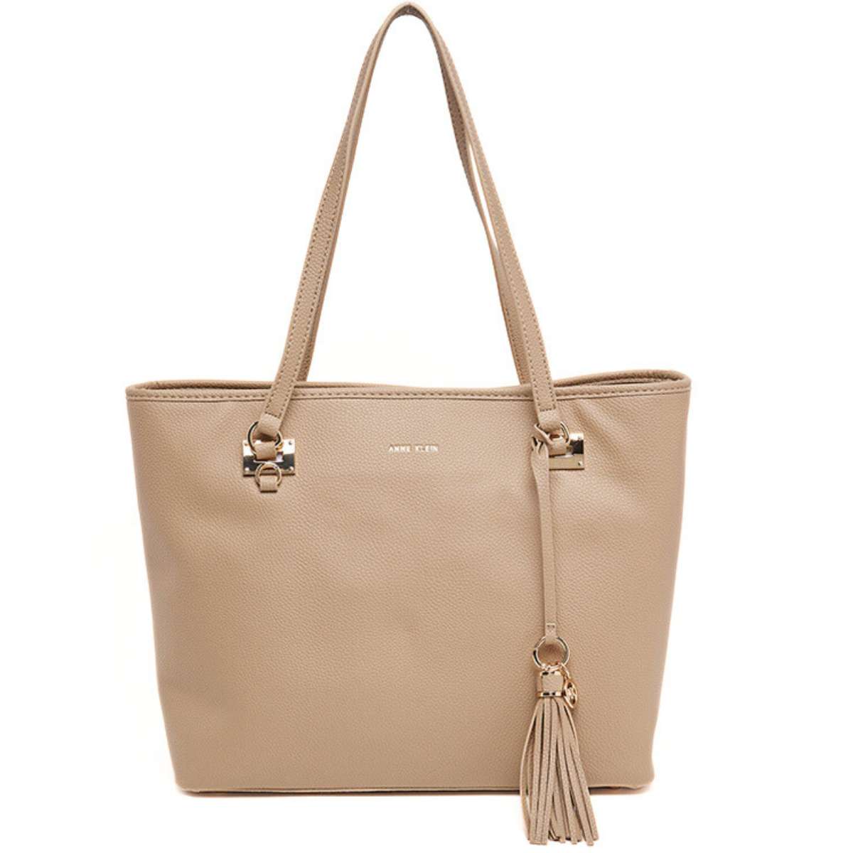 Anne Klein Textured Tote Bag Set Handbag Women - BEG - Beige