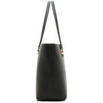 Anne Klein Textured Tote Bag Set Handbag Women - BLK - Black
