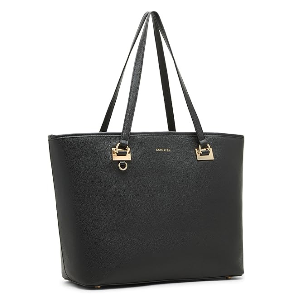 Anne Klein Textured Tote Bag Set Handbag Women - BLK - Black