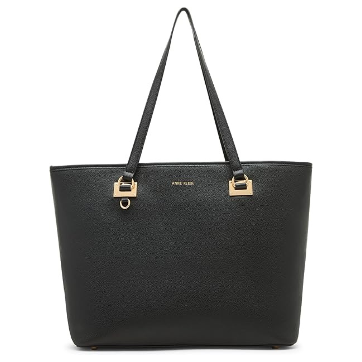 Anne Klein Textured Tote Bag Set Handbag Women - BLK - Black