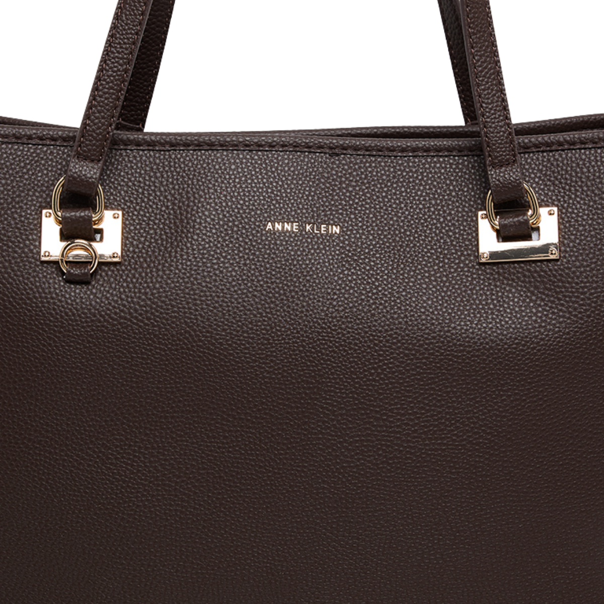 Anne Klein Textured Tote Bag Set Handbag Women - BRN - Brown