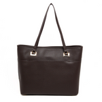 Anne Klein Textured Tote Bag Set Handbag Women - BRN - Brown