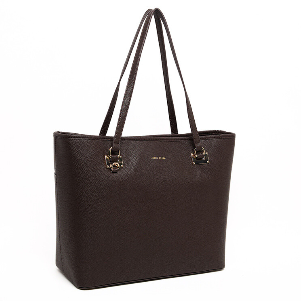 Anne Klein Textured Tote Bag Set Handbag Women - BRN - Brown