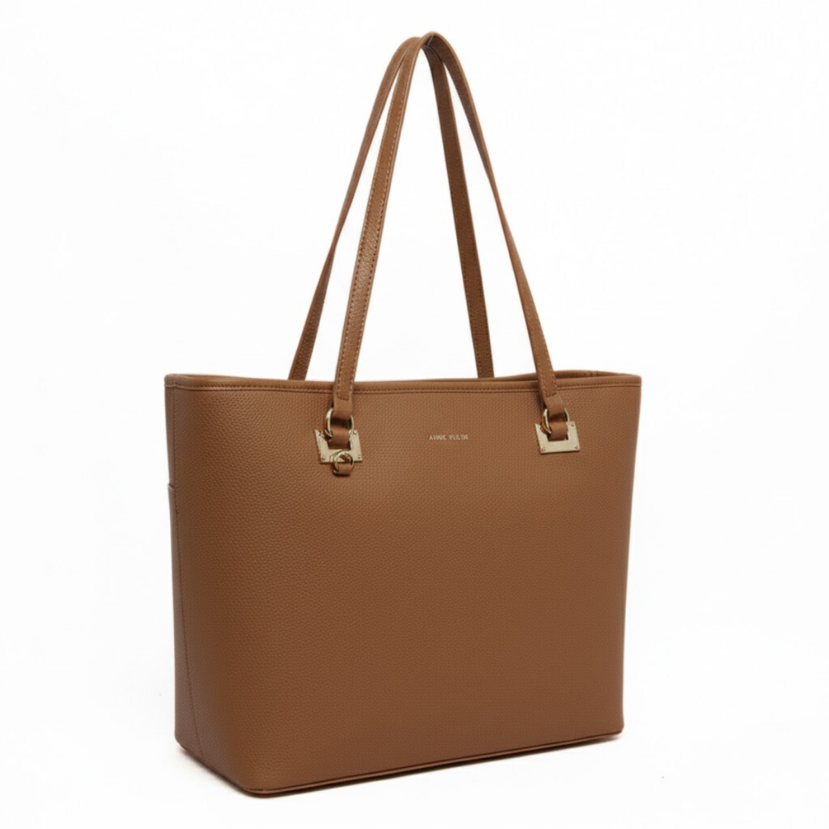 Anne Klein Textured Tote Bag Set Handbag Women - TAN - Tan