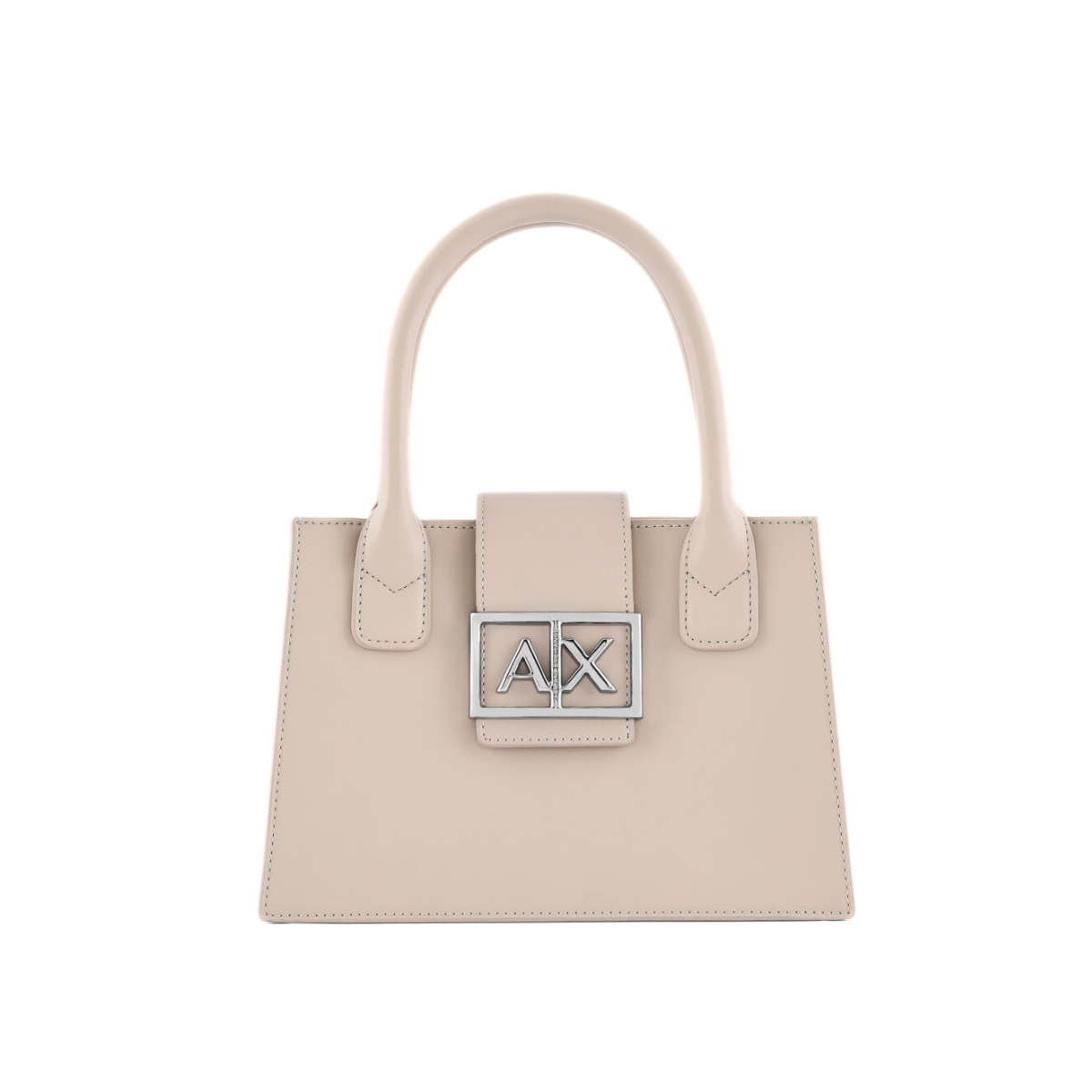 ARMANI EXCHANGE ASV Small Trapeze Handbag Women - BEG - Beige