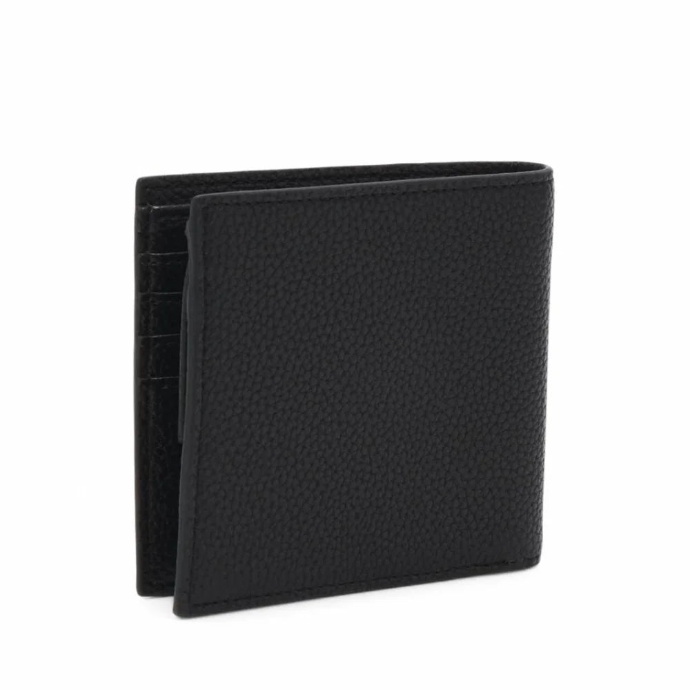 ARMANI EXCHANGE Bifold Coin Wallet Men - BLK - Black