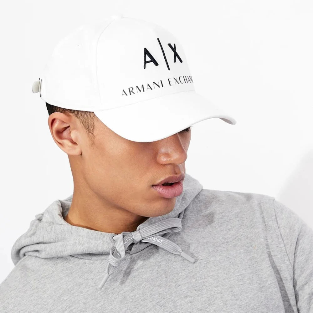 ARMANI EXCHANGE Cotton Baseball Cap Men - Accessories