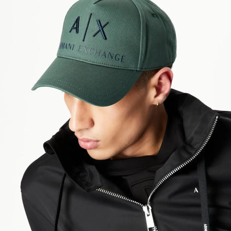 ARMANI EXCHANGE Cotton Baseball Cap Men - Accessories