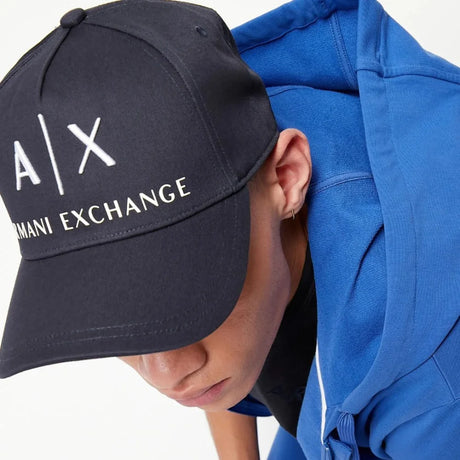 ARMANI EXCHANGE Cotton Baseball Cap Men - Accessories