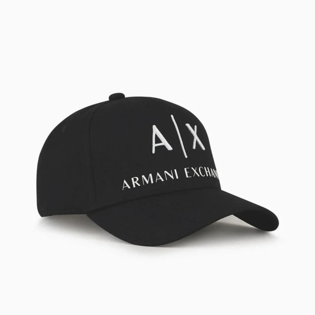 ARMANI EXCHANGE Cotton Baseball Cap Men - Black - Accessories