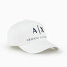 ARMANI EXCHANGE Cotton Baseball Cap Men - White - Accessories