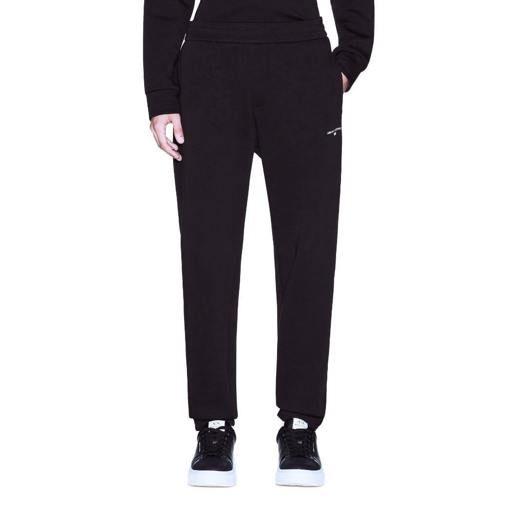 Armani Exchange Cotton Blend Jogger Sweatpants Men XM000978-BLK