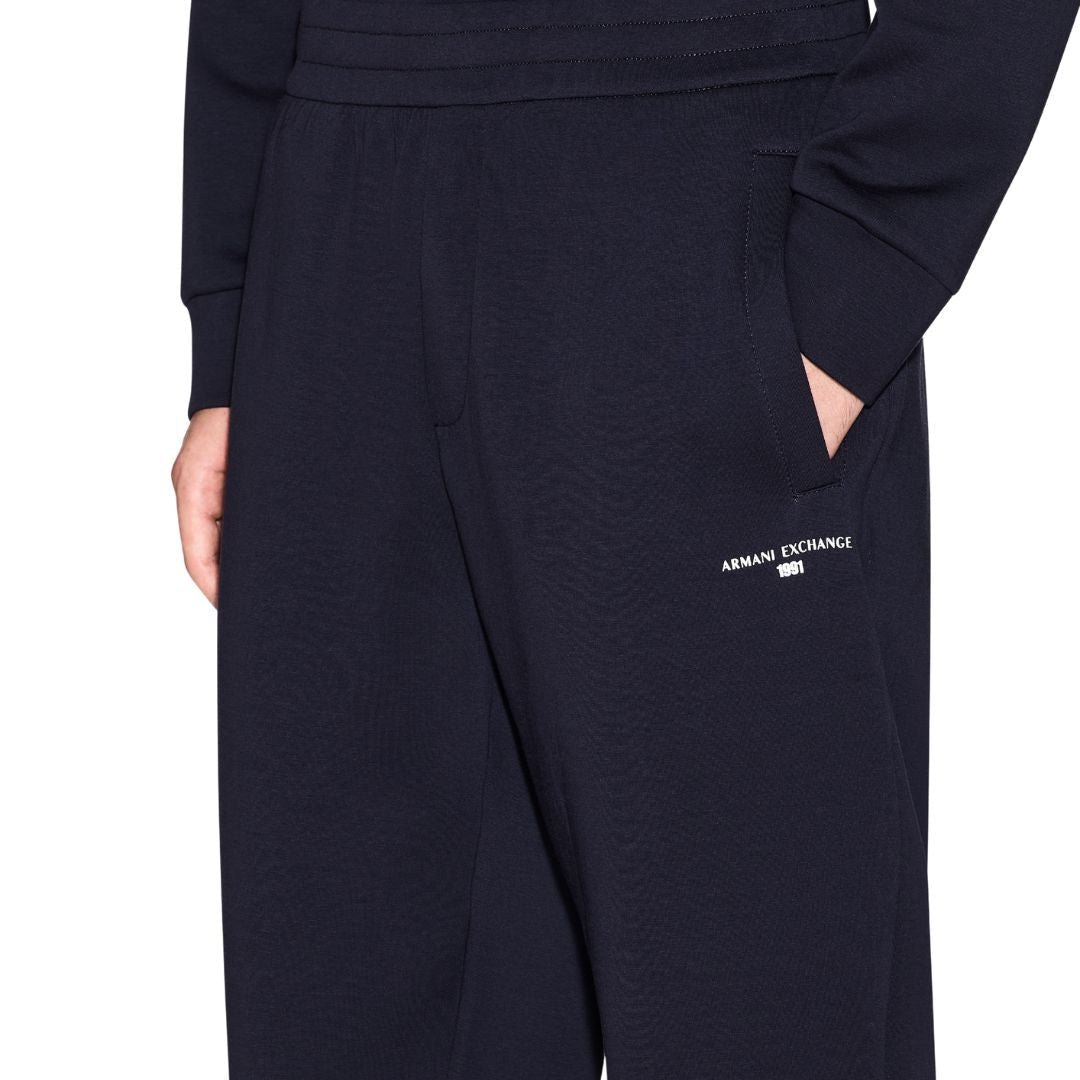 Armani Exchange Cotton Blend Jogger Sweatpants Men XM000978-NVY