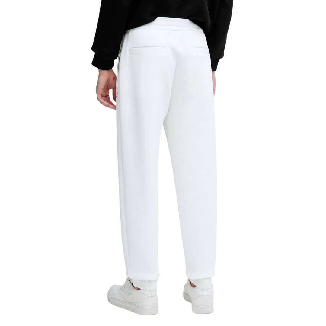 Armani Exchange Cotton Blend Jogger Sweatpants Men XM000978-WHT