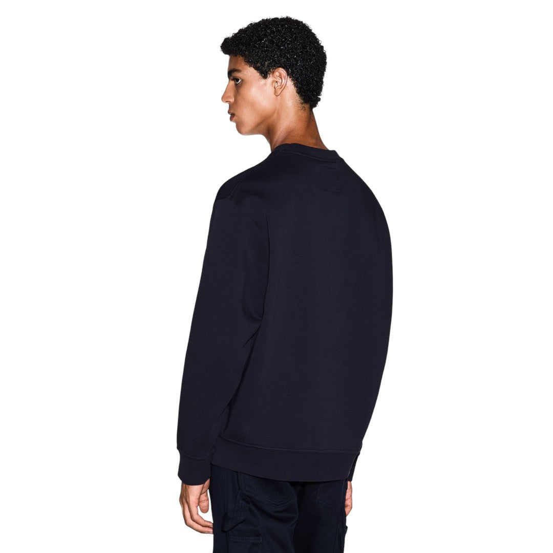Armani Exchange Crewneck Sweatshirt With Embroidered Logo XM000368AF10818UB101-NVY