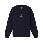 Armani Exchange Crewneck Sweatshirt With Embroidered Logo XM000368AF10818UB101-NVY - Navy / XS