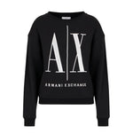 Armani Exchange French Terry Icon Project sweatshirt 8NYM02YJ68Z- BLK - Black / XS