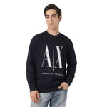 Armani Exchange French Terry Icon Project Sweatshirt 8NZMPAZJ1ZZ1510-NVY