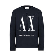 Armani Exchange French Terry Icon Project Sweatshirt 8NZMPAZJ1ZZ1510-NVY - Navy / XS