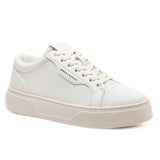 ARMANI EXCHANGE Hammered Leather Sneakers XUX195-WHT