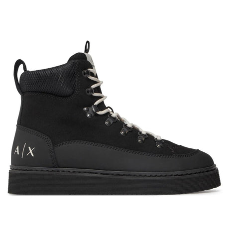 ARMANI EXCHANGE Lace-Up Boots Mens XV778-BLK - Black / 41