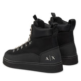 ARMANI EXCHANGE Lace-Up Boots Mens XV778-BLK