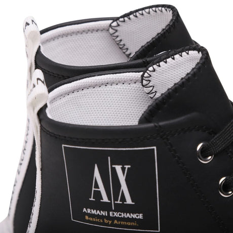 ARMANI EXCHANGE Lace-Up Boots Womens XDZ025-BLK - Black / 38