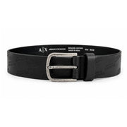 Armani Exchange Logo Golf Belt Men - BLK