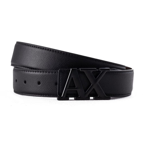 Armani Exchange Logo Golf Belt Men - BLKBLK Black / 115 CM Accessories