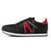 ARMANI EXCHANGE Logo Lace-Up XUX017 Sneakers - BLKRED - Shoes