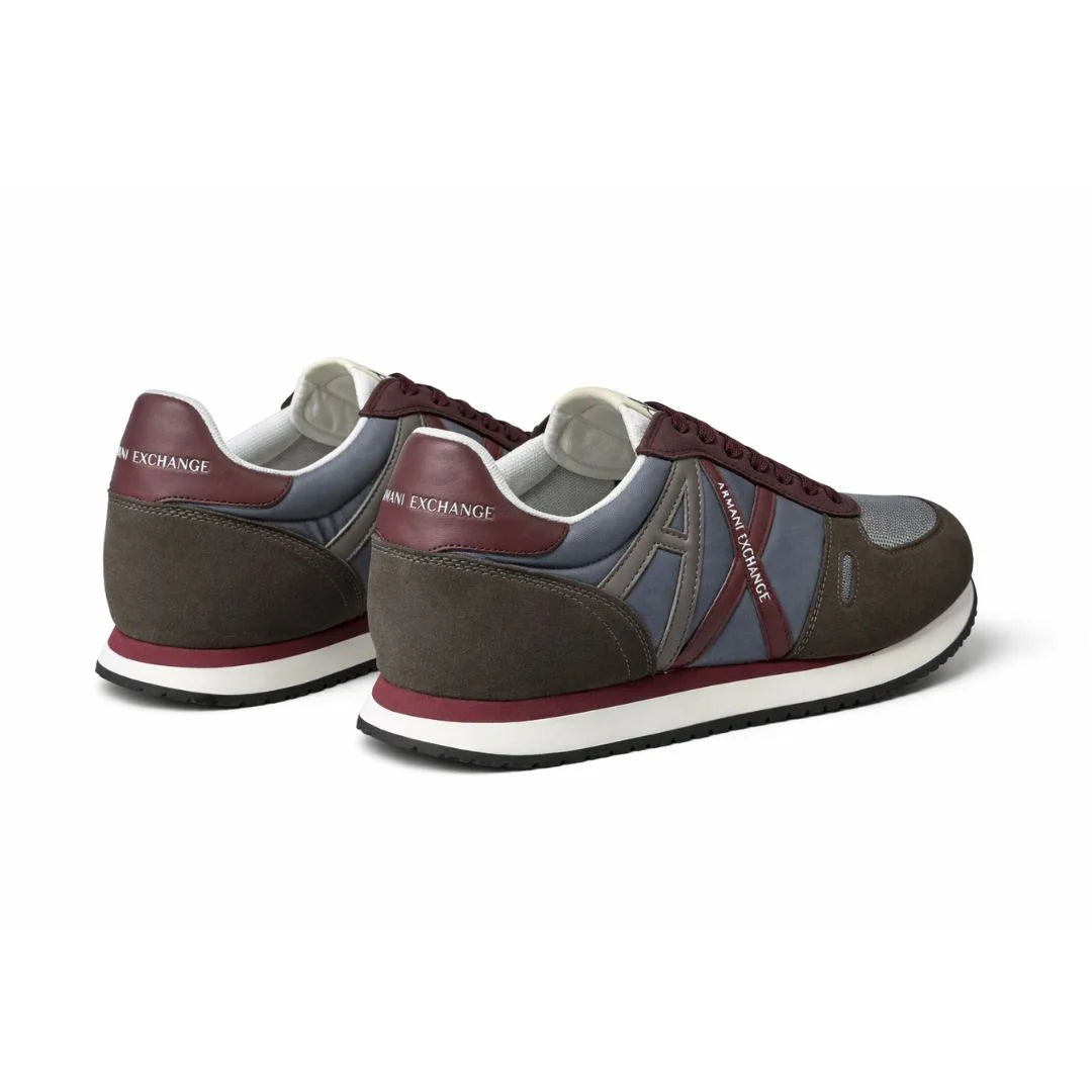 ARMANI EXCHANGE Logo Lace-Up XUX017 Sneakers - COFMRN