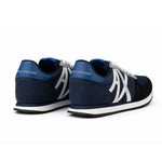 ARMANI EXCHANGE Logo Lace-Up XUX017 Sneakers - NVYBLK